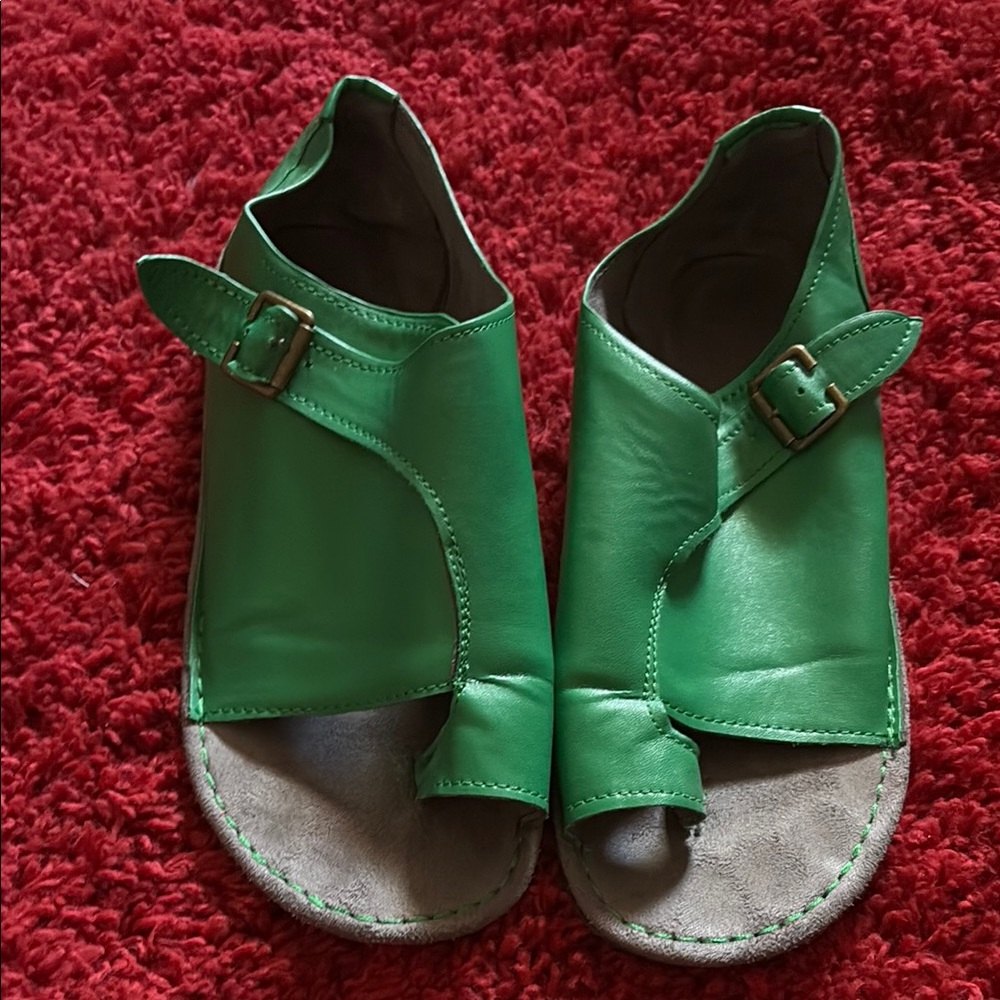 Green Sandals